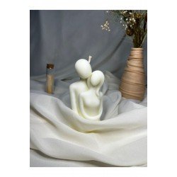 Bernamiofficial Sarılan Çift Soyawax Mum