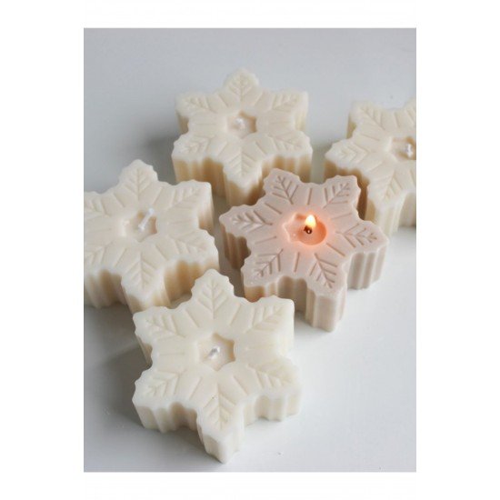 Bernami Kar Tanesi Dekoratif Mum 1 Adet