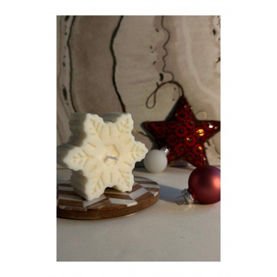 Bernami Kar Tanesi Dekoratif Mum 1 Adet