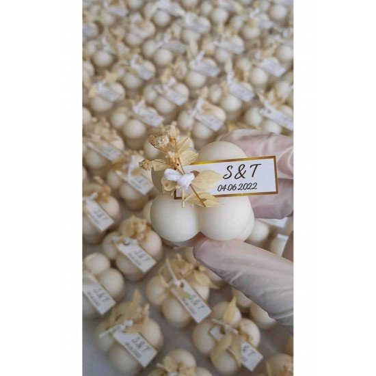 Bubble Mum Nişan Düğün Hediyelikleri 40'lı