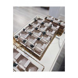 Bernamiofficial Kokulu Mum Hediyelik Nişan Söz Kutu Mum 20 Adet