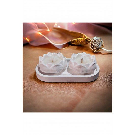 Özel tasarım doğal el yapımı mumlar biblo, vazo, hediyelik, ev dekorasyon