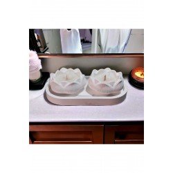 Özel tasarım doğal el yapımı mumlar biblo, vazo, hediyelik, ev dekorasyon