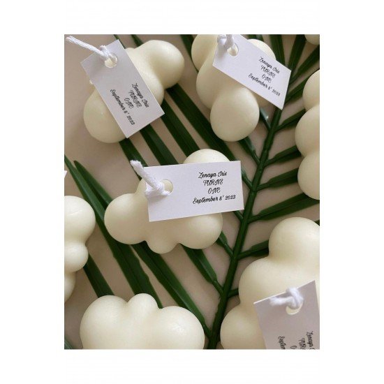 BULUTE HEDİYELİK MUM DOĞUM GÜNÜ HEDİYESİ BEBEK HEDİYESİ MEVLÜD HEDİYESİ