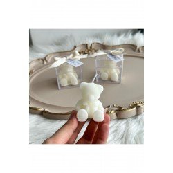 Bernamiofficial Ayıcık Mum Bebek Hediyelik 20 Adet