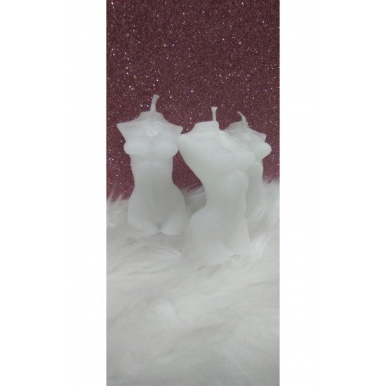 Bernamiofficial 3lü Kadın Büst Mum