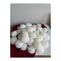 50 Adet Şakayık Mum Nişan,Düğün,Kına Hediyelik