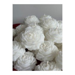 50 Adet Şakayık Mum Nişan,Düğün,Kına Hediyelik