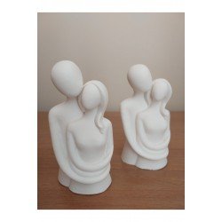 Sevgili Aşıklar Sarılmış Çift Kokulu Biblo Dekor