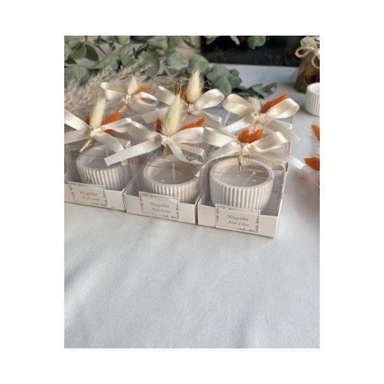 Söz Hediyeliği Nişan Hatırası Kına Hediyeliği Doğum Hediyelik Doğum Günü Hediğyeliği Kokulu Mum