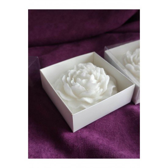 Bernamiofficial 20 Adet Kokulu Mum Şakayık Çiçek Mum Hediyelik Söz Nişan Hediyelik