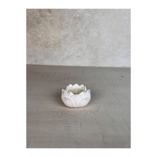 Bernami 2 Li Lotus Mumluk Ve Mumlu Yollanır Şamdanlık Mumluk