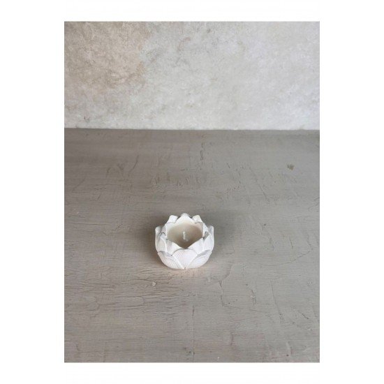 Bernami 2 Li Lotus Mumluk Ve Mumlu Yollanır Şamdanlık Mumluk