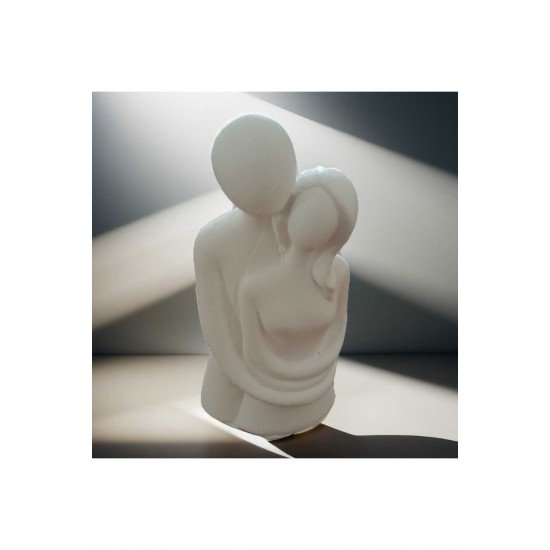 Bernamiofficial Sarılan Çift,pampas Vazosuve Ovalsunumluk