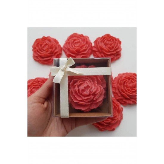 Bernamiofficial 20’li Kutulu Şakayık Mum Kokulu Etiketli