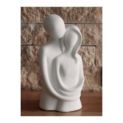 Sarılan Çift Biblosu, Aşıklar Büstü, Sarılan Sevgililer, Sarılan Çift Beyaz.