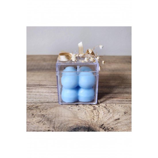 Bernamiofficial 15 Adet Mika Kutuda Bubble Mum. Düğün, Kına, Söz, Nişan, Mevlüt Hediyelikleri