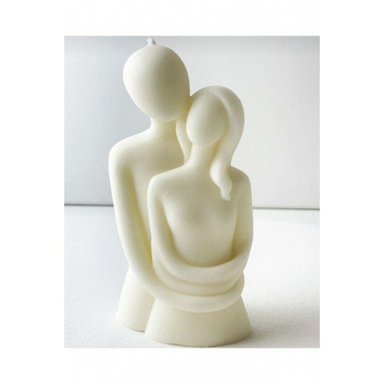 Aşık Çift Büstü Mum