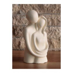 Sarılan Çift Sevgili Biblo Obje