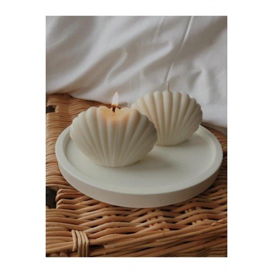 Bernamiofficial Istiridye Dekoratif Kokulu 2'li Set Mum