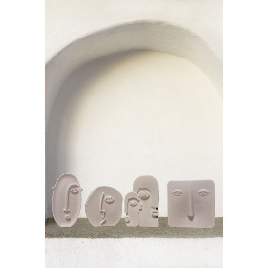 4'lü İskandinav Yüz Biblosu & Ev Dekorasyon