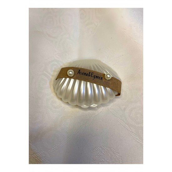 İstiridye Model(35adet) Nişan nikah Mumu , hediyelik mum , pintereset model mum, nişan mum