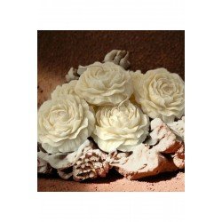 Dekoratif Şakayık Çiçeği Kokulu Mum 2'li