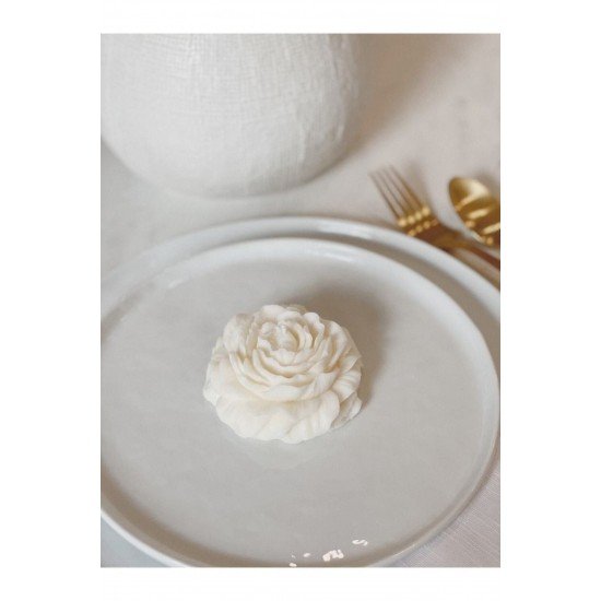 Bernami Ikili Set Kokulu, Şakayık Şekilli Dekoratif Mum - 10 Adet