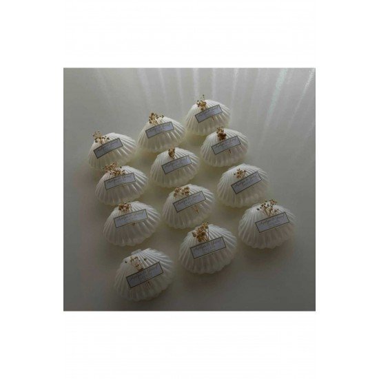 Pinterest Özel Tasarım 15 Adet Süslemeli Istiridye Mum. Düğün, Kına, Nişan, Söz, Nikah Hediyelik