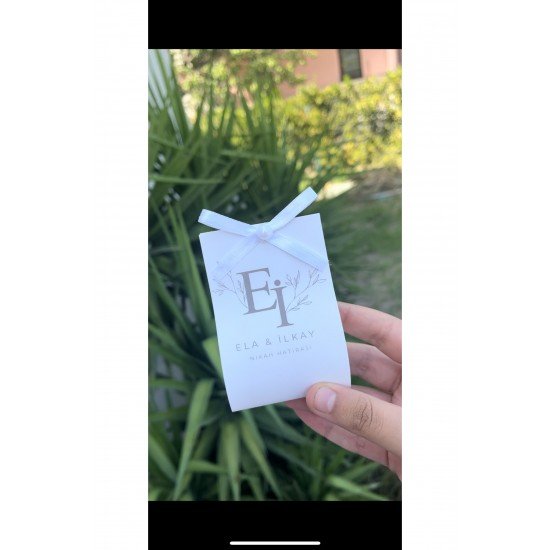 Bernami Kart Istiridye Mum - 20 Adet