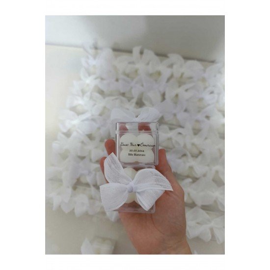 Pinterest Düğün/Nikah/Nişan Söz/Doğum Günü/Bebek Hediyesi Bubble Mum 20 Adet