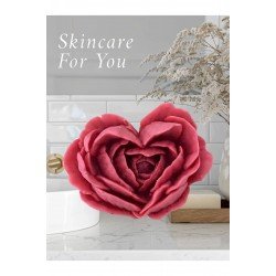 Aşk Gül Kokulu Mum 1 Adet Kırmızı