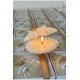 15 Adet Kutulu Süslemeli İstiridye Mum | Düğün Nişan Söz Nikah Kına Baby Shower Hediyelik