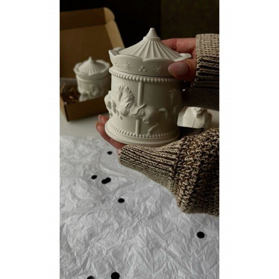 Dekoratif Mumlu Atlı Karınca (ÖĞRETMENLER, SEVGİLİLER GÜNÜ, ÖZEL GÜN)