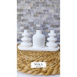 Iskandinav Tarzı 3'lü Minimal Vazo Set Bohem Vazo Pinterest Vazo Dekoratif Vazo Obje Pampas Vazosu