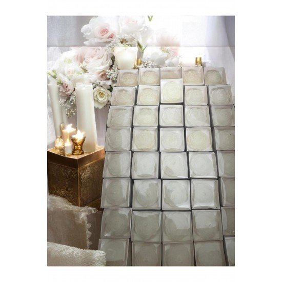 20 Adet Beyaz Kutulu Şakayık Mum Hediyelik, Nişan, Düğün, Sünnet, Söz, Kına, Doğum Günü