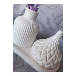 Dayanıklı ve Şık 3'lü Taş Tozu Obje Seti