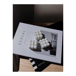 3'lü Bubble Kokulu Mum %100 Soya Wax Doğal Mum