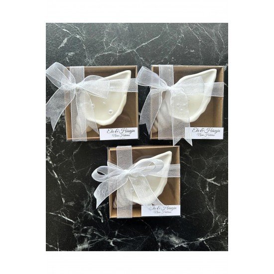 Pinterest Hediyelik Nişan Düğün Kına Doğumgünü Için Istiridye Mum - 50 Adet