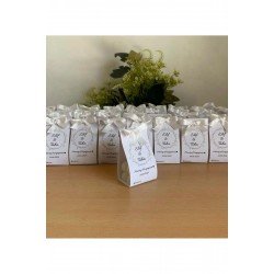 24 adet süslü kutuda bubble mum hediyelik nişan mumu söz hediyeliği