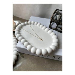 Bernami Oval Bubble Takı Tabağı Sunum Tabağı Organizer Tabak 16 cm x 11 cm