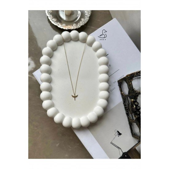 Bernami Oval Bubble Takı Tabağı Sunum Tabağı Organizer Tabak 16 cm x 11 cm