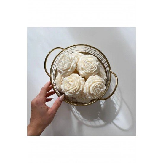 Pinterest Suda Yüzen Mum Şakayık Mum