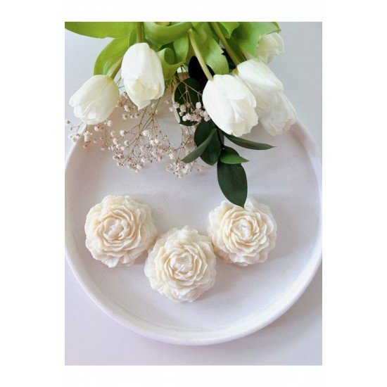 Pinterest Suda Yüzen Mum Şakayık Mum