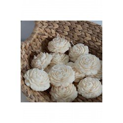 50 Adet Kutulu Şakayık Mum Söz Nişan Düğün Nikah Hediyelik