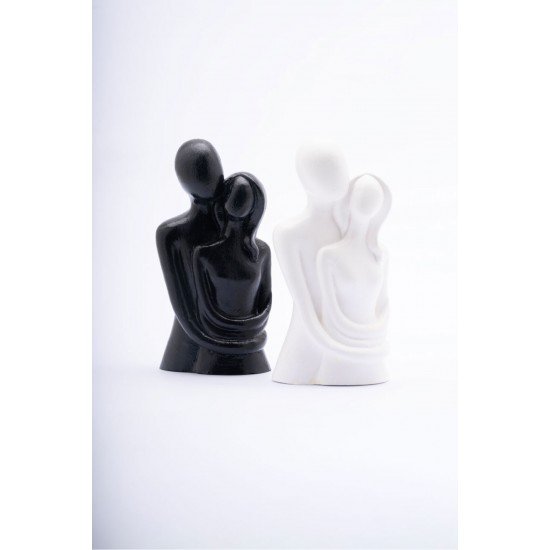 Official Birbirine Sarılan Çift Biblo Heykel