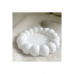 Dekoratif Bubble Tabak Kase Bardak Altlığı Takı Tabağı Hediyelik Aksesuar