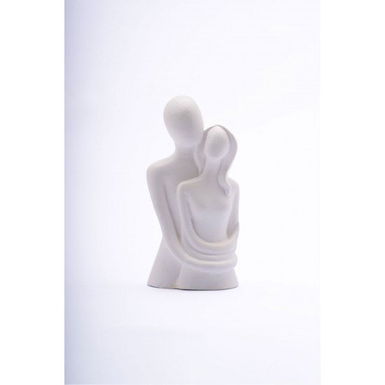 Official Birbirine Sarılan Çift Biblo Heykel