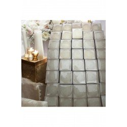 Hediyelik Şakayık Mum, Düğün Nikah Nişan Söz Doğum Sünnet Kına Bride Davet, Beyaz Kutulu 20 Adet