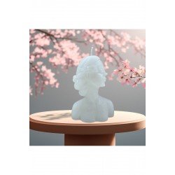 Bernamiofficial Hediyelik Kokulu Maskeli Kız Mum